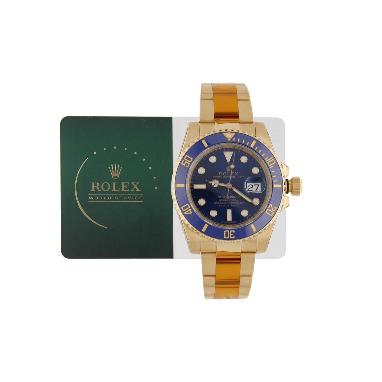 ROLEX SUBMARINER 300M REF116618LB