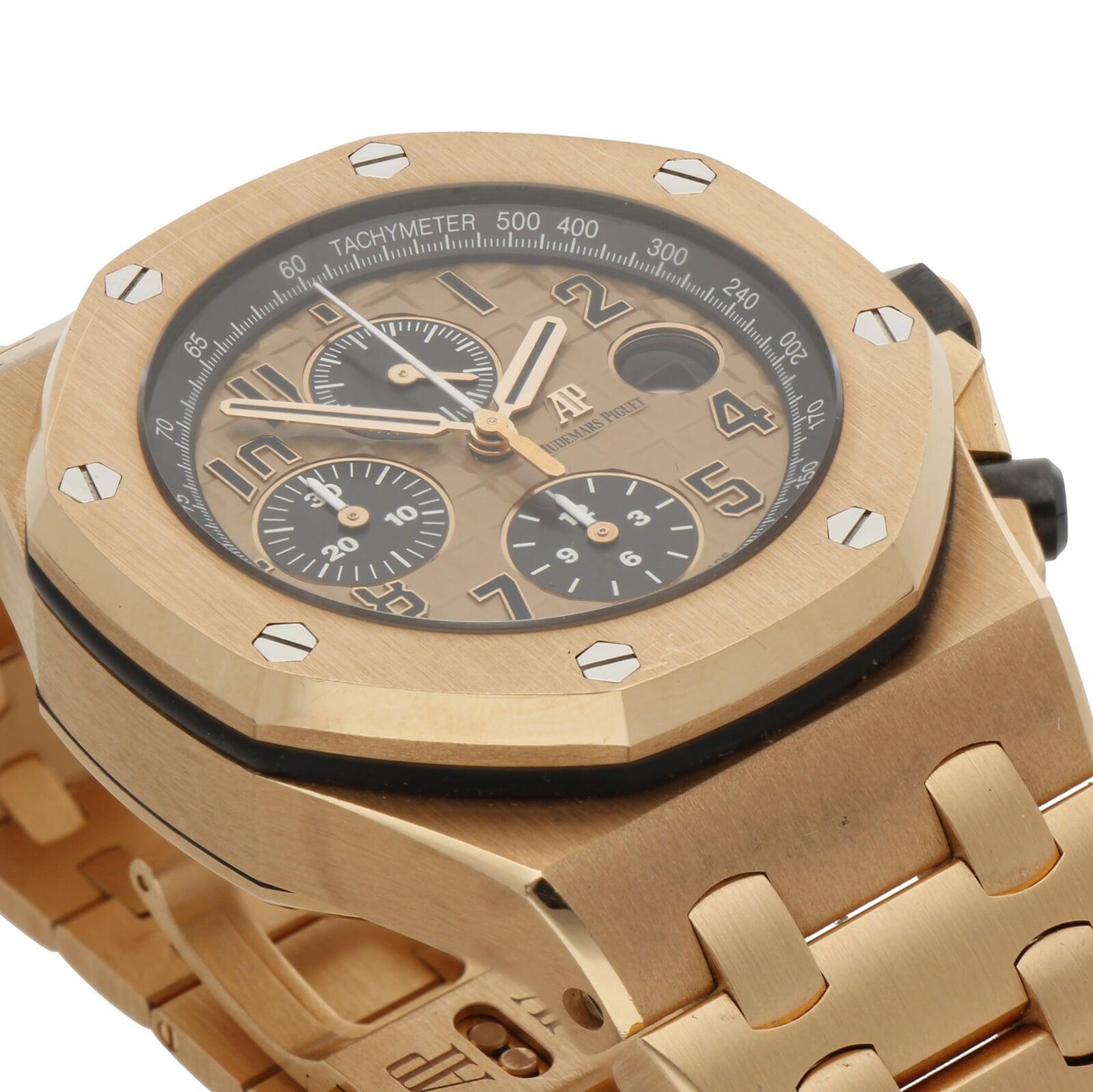 AUDEMARS PIGUET ROYAL OAK OFFSHORE CHRONOGRAPH REF-26470OROO1000OR01