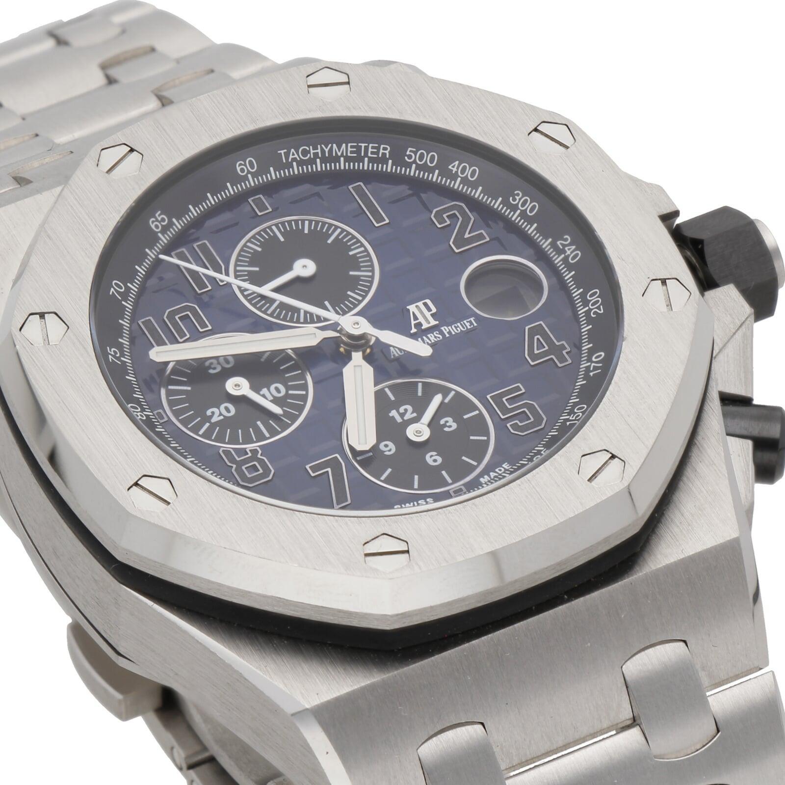 AUDEMARS PIGUET ROYAL OAK OFFSHORE CRONOGRAPH EDICION LIMITADA A 25 PIEZAS REF-26470PT OO1000PT02 26470PTOO1000PT02
