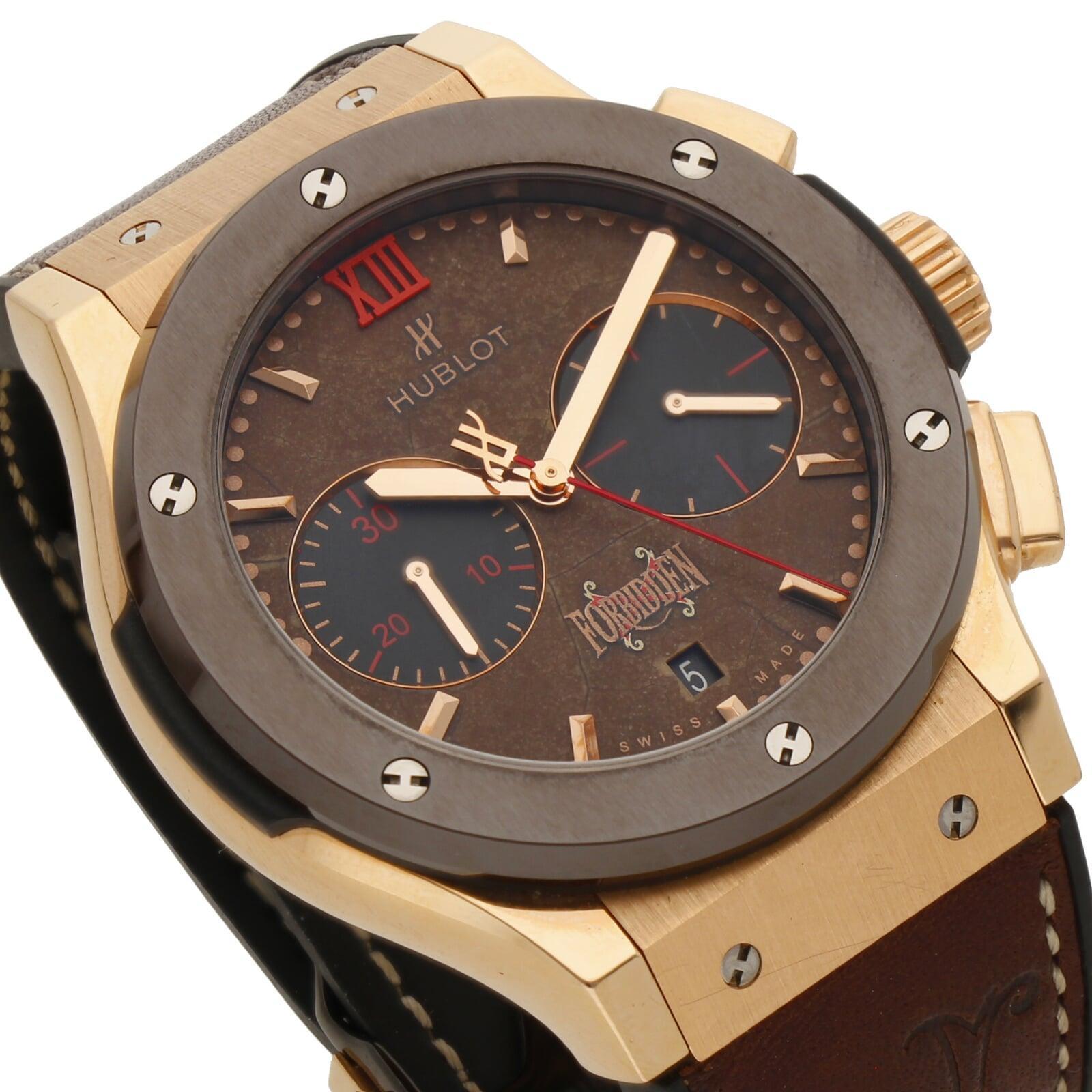 HUBLOT CLASSIC FUSION CHRONOGRAPH EDICION FORBIDDEN