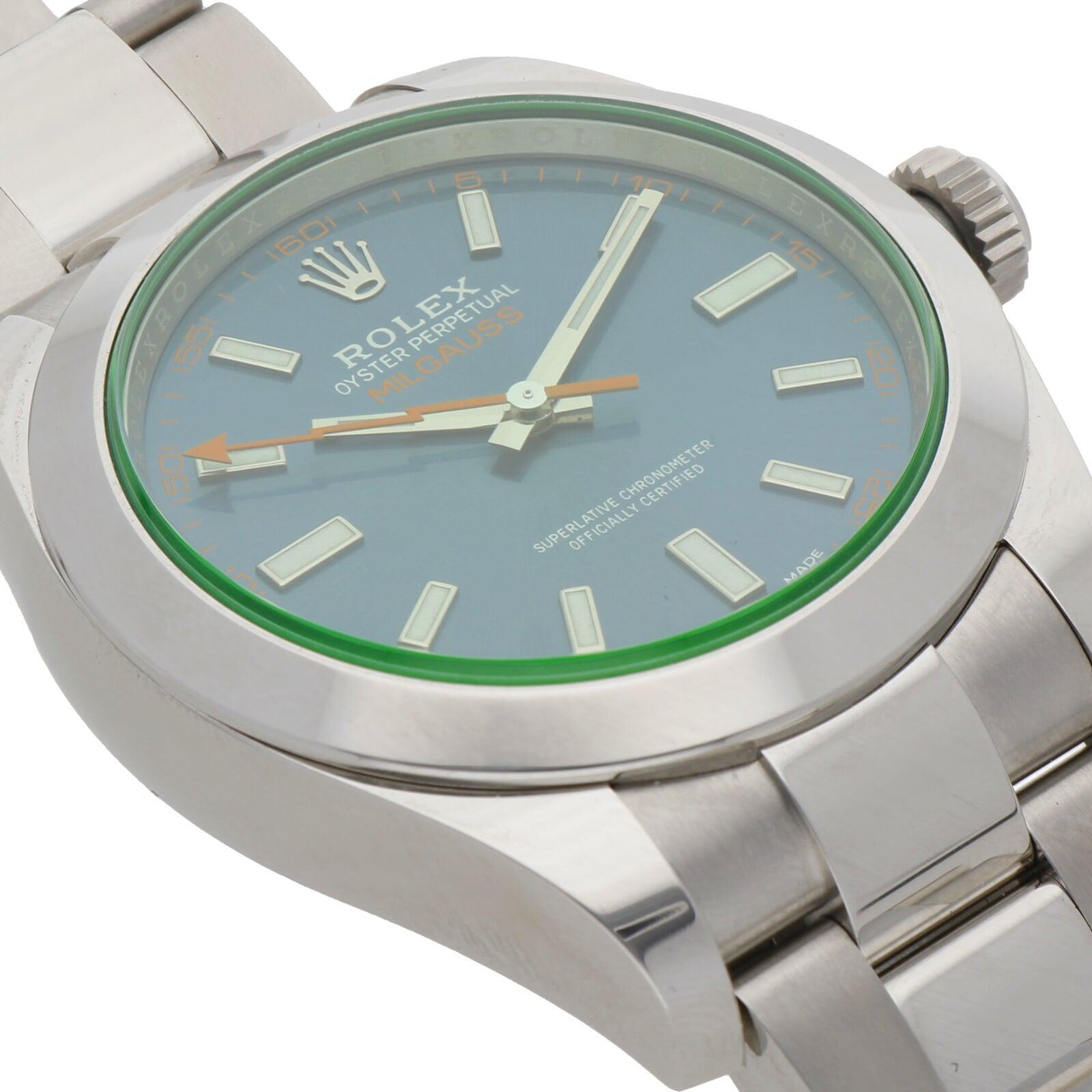 ROLEX MILGAUSS REF-116400GV