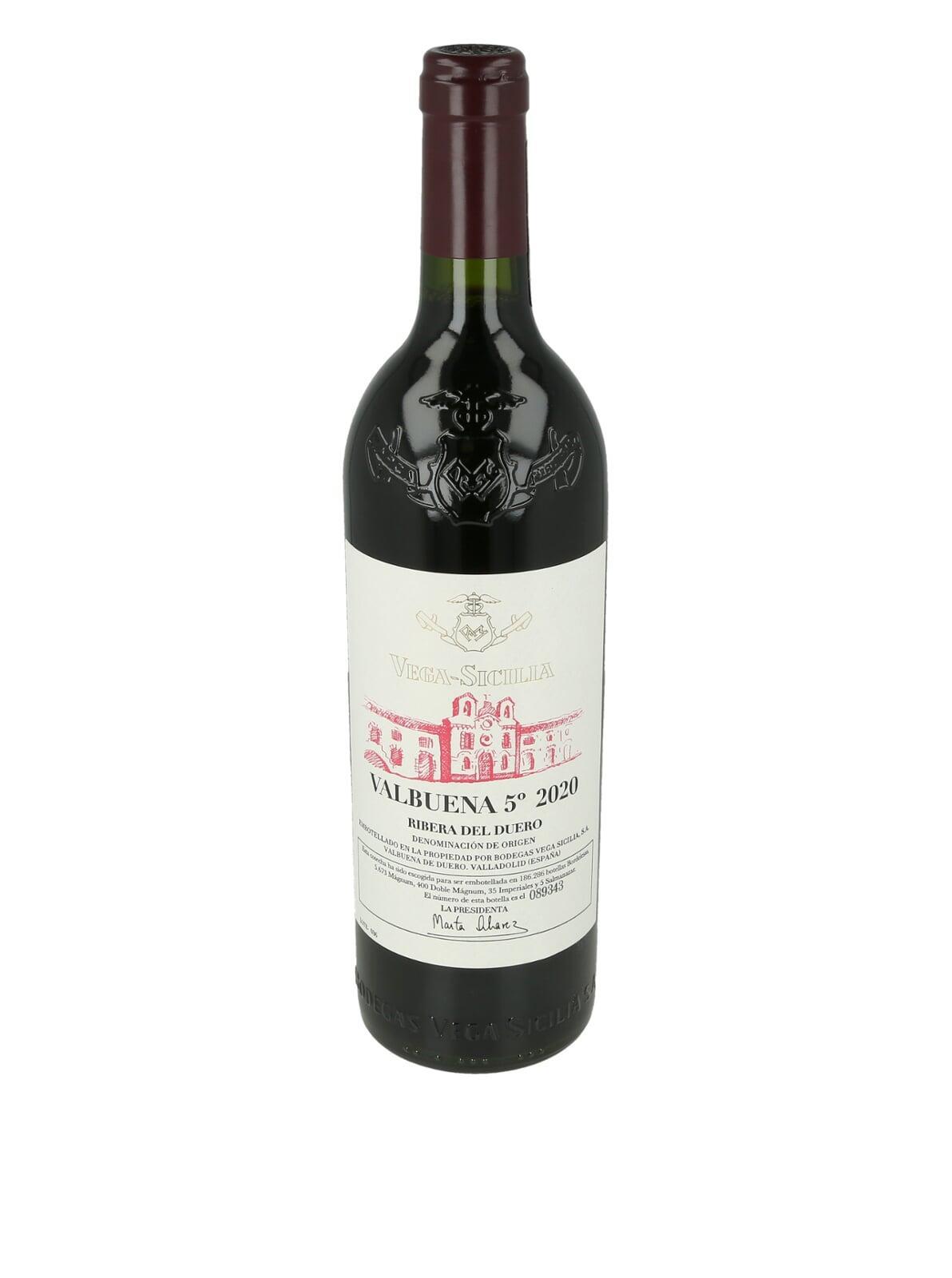VINO ESPANOL RIbERA DEL DUERO VEGA SICILIA VALBUENA 5 - 2020